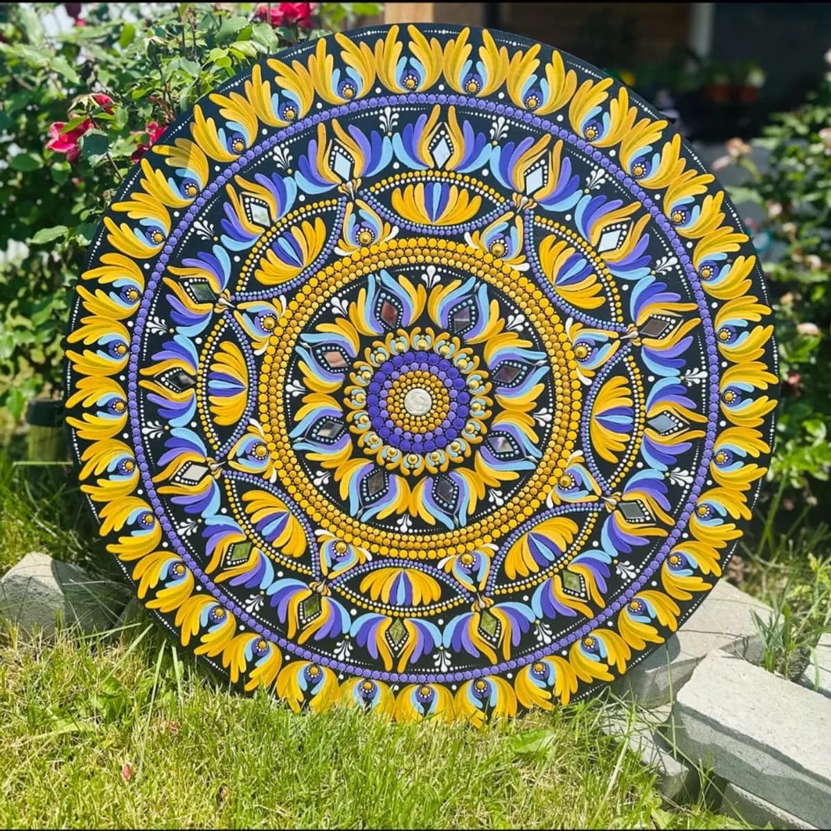 Meditative Mandala Wall Art