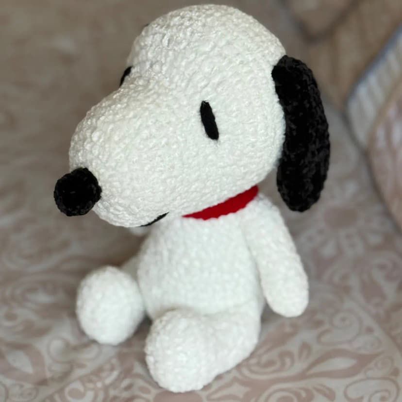 Super Soft Handcrafted Crochet Plush Snoopy 