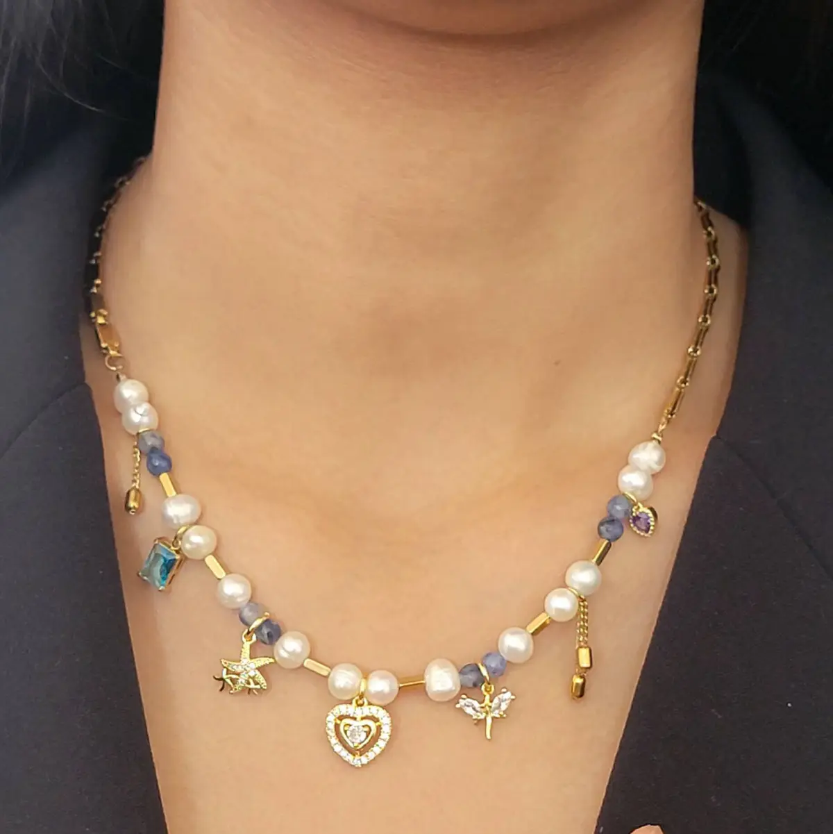 charm necklace