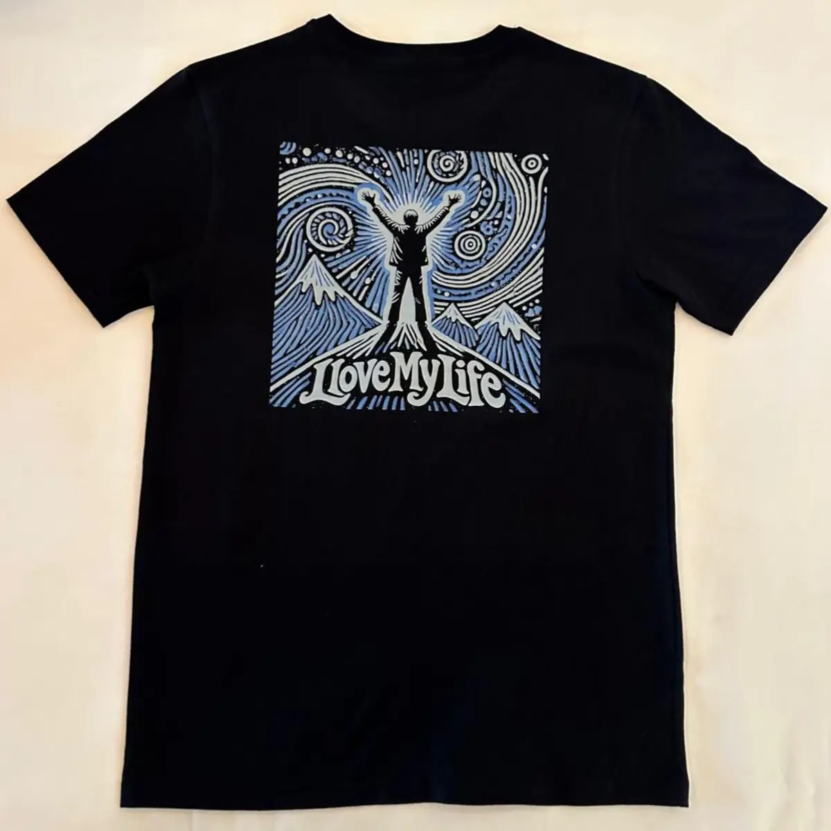 Backview of Apparel T-Shirt