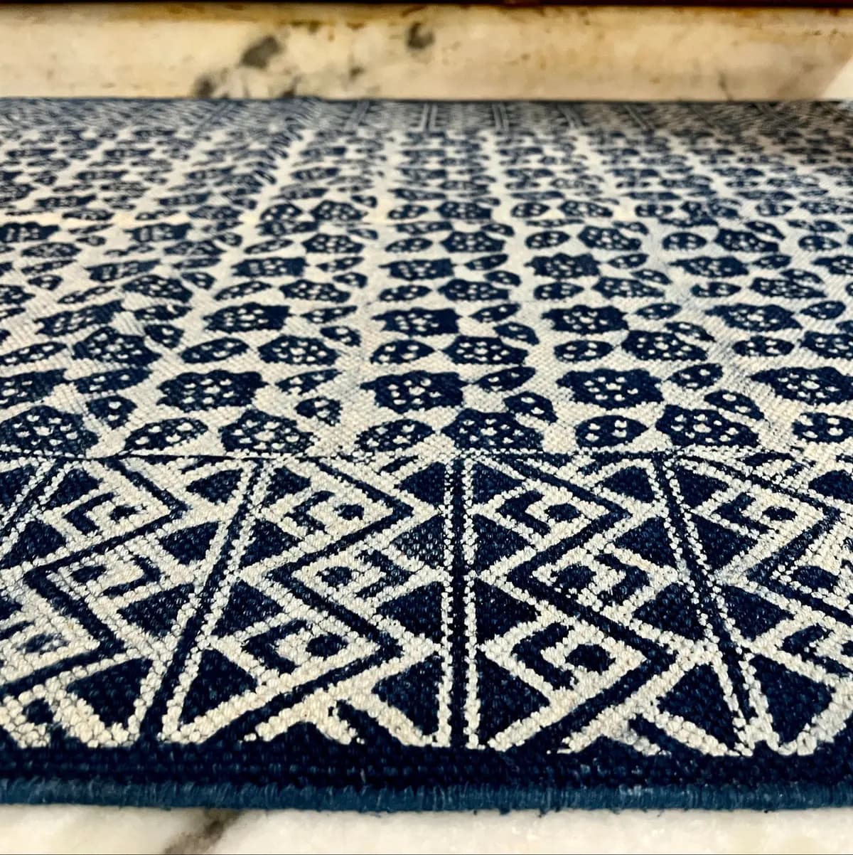 Handmade Indian Cotton Rug – Luxury Boho Area Rug for Living Room