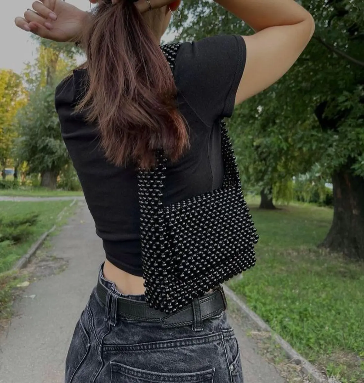 Punk Pocket Handbag for Elegant Occasions 